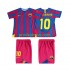 FC Barcelona Dresy Fotbal RONALDINHO 10 Champions League 2005 Retro Dětský Domácí 2006 Krátký rukáv