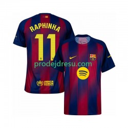 FC Barcelona Dresy Fotbal Raphinha 11 Muž Domácí 2025-2026 Krátký rukáv