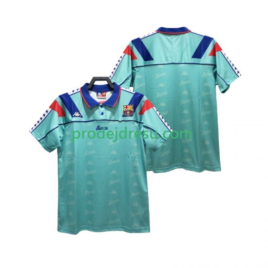 FC Barcelona Dresy Fotbal 1992 1995 Retro Muž Venkovní Krátký rukáv