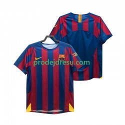 FC Barcelona Dresy Fotbal Champions League 2005 Retro Muž Domácí 2006 Krátký rukáv