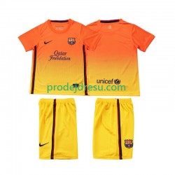 FC Barcelona Dresy Fotbal 2012 2013 Retro Dětský Venkovní Krátký rukáv