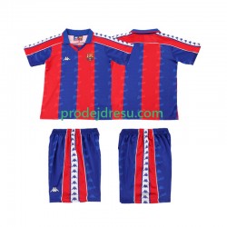 FC Barcelona Dresy Fotbal 1992 1995 Retro Dětský Domácí Krátký rukáv