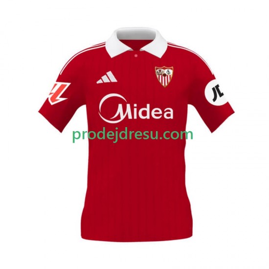 Sevilla FC Dresy Fotbal Muž Venkovní 2025-2026 Krátký rukáv