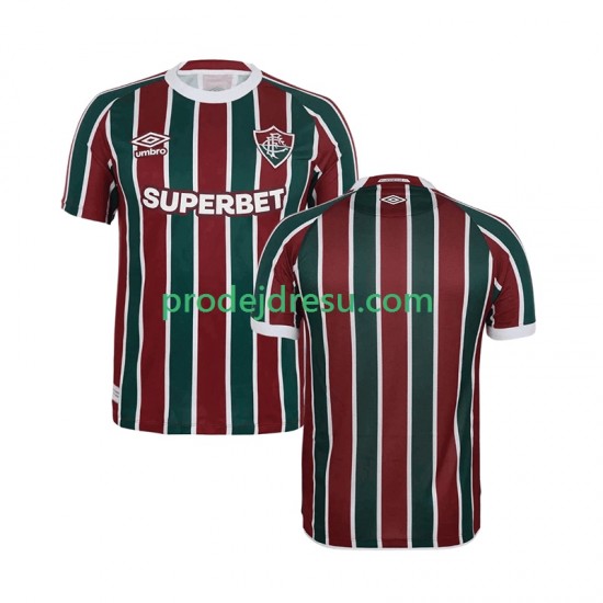 Fluminense Dresy Fotbal Muž Domácí 2025-2026 Krátký rukáv