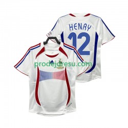 Francie Dresy Fotbal Henry 12 Retro Muž Venkovní 2006 Krátký rukáv