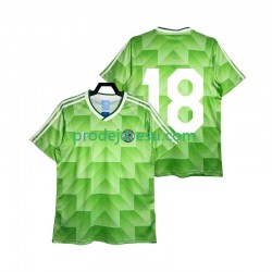 Německo Dresy Fotbal 18 1990 Retro Muž Venkovní Krátký rukáv
