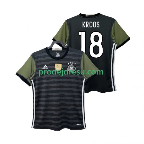 Německo Dresy Fotbal KROOS 18 2016 Retro Muž Venkovní Krátký rukáv