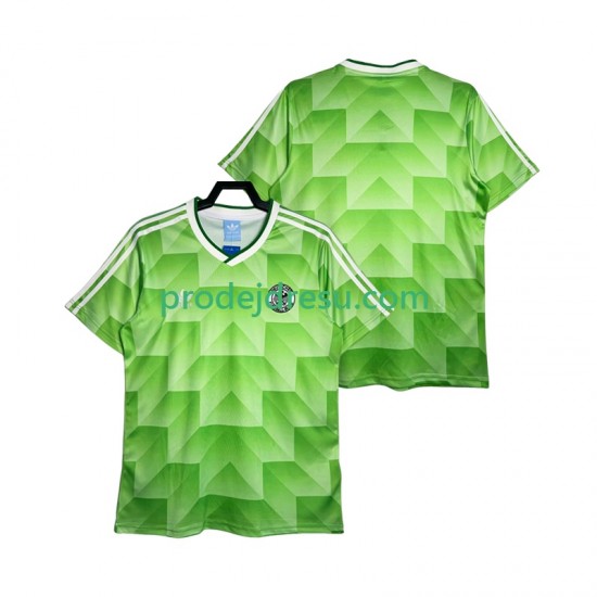 Německo Dresy Fotbal 1990 Retro Muž Venkovní Krátký rukáv