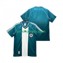 Německo Dresy Fotbal Retro Muž Venkovní 1998 Krátký rukáv
