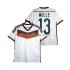 Německo Dresy Fotbal MULLER 13 2014 Retro Muž Domácí Krátký rukáv