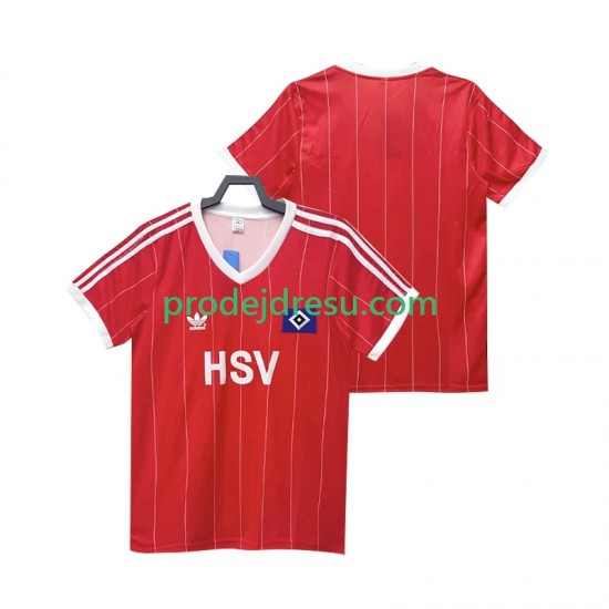 Hamburger SV Dresy Fotbal 1983 1984 Retro Muž Venkovní Krátký rukáv