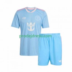 Inter Miami Dresy Fotbal Dětský Alternativní 2025-2026 Krátký rukáv