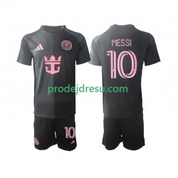 Inter Miami Dresy Fotbal Lionel Messi 10 Dětský Venkovní 2025 Krátký rukáv