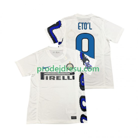 Inter Milán Dresy Fotbal ETOL 9 Retro Muž Venkovní 2011 2010 Krátký rukáv