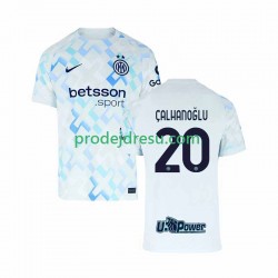 Inter Milán Dresy Fotbal Hakan Calhanoglu 20 Muž Venkovní 2025-2026 Krátký rukáv