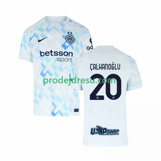 Inter Milán Dresy Fotbal Hakan Calhanoglu 20 Muž Venkovní 2025-2026 Krátký rukáv