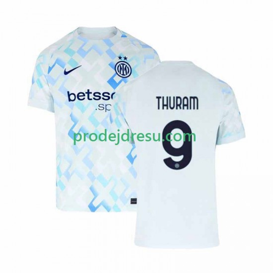 Inter Milán Dresy Fotbal Marcus Thuram 9 Muž Venkovní 2025-2026 Krátký rukáv