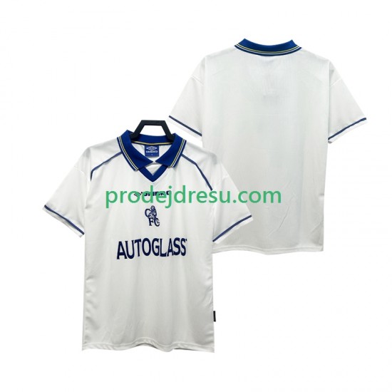 Inter Milán Dresy Fotbal 2000 Retro Muž Venkovní 1998 Krátký rukáv