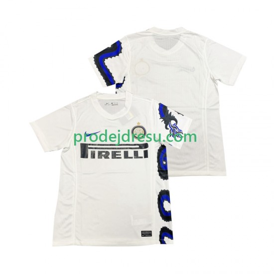 Inter Milán Dresy Fotbal Retro Muž Venkovní 2011 2010 Krátký rukáv