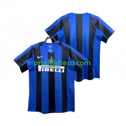 Inter Milán Dresy Fotbal 2005 Retro Muž Domácí 2004 Krátký rukáv