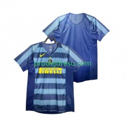 Inter Milán Dresy Fotbal 2005 Retro Muž Alternativní 2004 Krátký rukáv