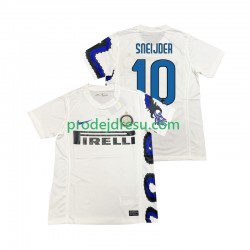Inter Milán Dresy Fotbal SNEIJDER 10 Retro Muž Venkovní 2011 2010 Krátký rukáv