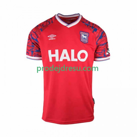 Dresy Fotbal Ipswich Town Muž Venkovní 2025-2026 Krátký rukáv