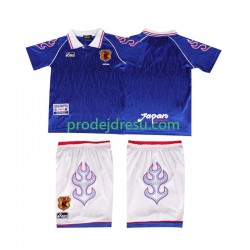 Japonsko Dresy Fotbal Retro Dětský Domácí 1998 Krátký rukáv