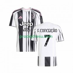 Juventus Dresy Fotbal Francisco Conceicao 7 Muž Domácí 2025-2026 Krátký rukáv