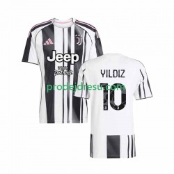 Juventus Dresy Fotbal Kenan Yildiz 10 Muž Domácí 2025-2026 Krátký rukáv