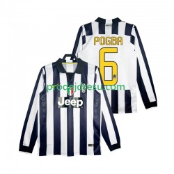 Juventus Dresy Fotbal Pogba 6 2014 2015 Retro Muž Domácí Dlouhý rukáv