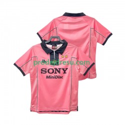 Juventus Dresy Fotbal 1997 Retro Muž Venkovní 1998 Krátký rukáv