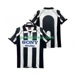 Juventus Dresy Fotbal 1997 Retro Muž Domácí 1998 Krátký rukáv