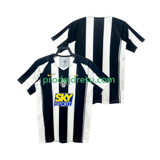 Juventus Dresy Fotbal 2005 Retro Muž Domácí 2004 Krátký rukáv