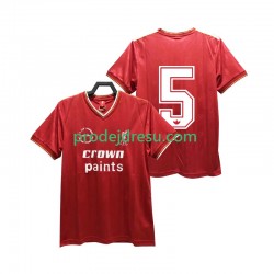 Liverpool Dresy Fotbal 5 1985 1986 Retro Muž Domácí Krátký rukáv
