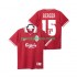 Liverpool Dresy Fotbal BERGER 15 1996 Retro Muž Domácí 1998 Krátký rukáv