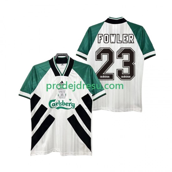 Liverpool Dresy Fotbal FOWLER 23 1993 1995 Retro Muž Venkovní Krátký rukáv