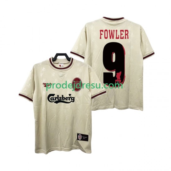 Liverpool Dresy Fotbal FOWLER 9 1996 1997 Retro Muž Venkovní Krátký rukáv