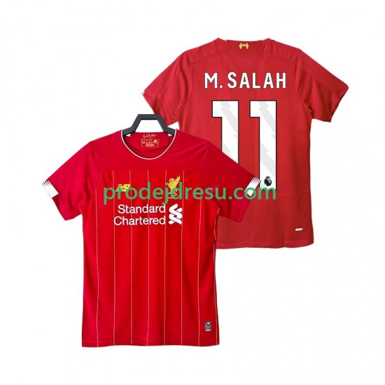 Liverpool Dresy Fotbal M SALAH 11 2019 2020 Retro Muž Domácí Krátký rukáv