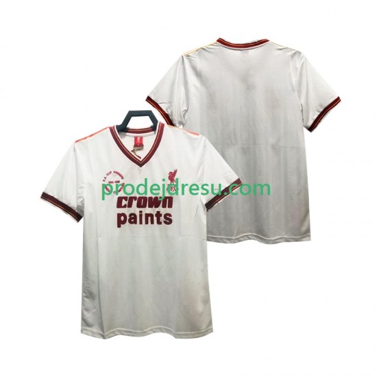 Liverpool Dresy Fotbal 1985 1986 Retro Muž Venkovní Krátký rukáv
