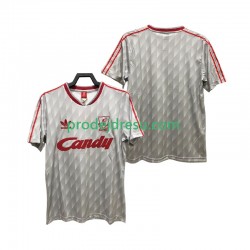 Liverpool Dresy Fotbal 1989 1991 Retro Muž Venkovní Krátký rukáv
