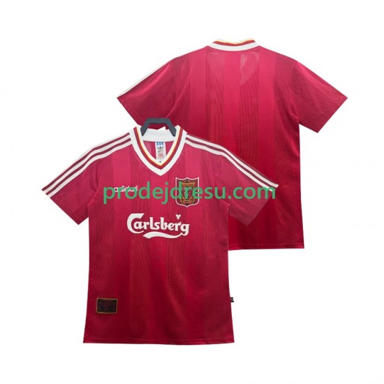 Liverpool Dresy Fotbal 1995 1996 Retro Muž Domácí Krátký rukáv