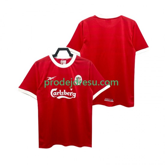 Liverpool Dresy Fotbal Retro Muž Domácí 1998 1999 Krátký rukáv