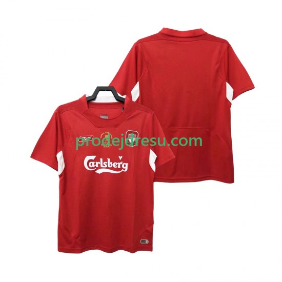Liverpool Dresy Fotbal 2005 Retro Muž Domácí 2004 Krátký rukáv