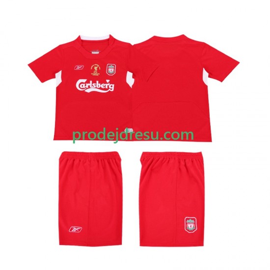 Liverpool Dresy Fotbal LWP 2005 Retro Muž Domácí 2004 Krátký rukáv