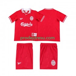 Liverpool Dresy Fotbal LWP 1996 1997 Retro Dětský Domácí Krátký rukáv