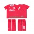 Liverpool Dresy Fotbal LWP 1997 Retro Dětský Domácí 1998 Krátký rukáv