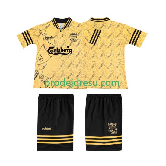Liverpool Dresy Fotbal LWP 1996 Retro Dětský Alternativní 1994 Krátký rukáv