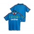 Manchester City Dresy Fotbal 1997 Retro Muž Domácí 1998 Krátký rukáv
