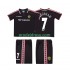 Manchester United Dresy Fotbal Beckham 7 Retro Dětský Venkovní 1998 1999 Krátký rukáv
